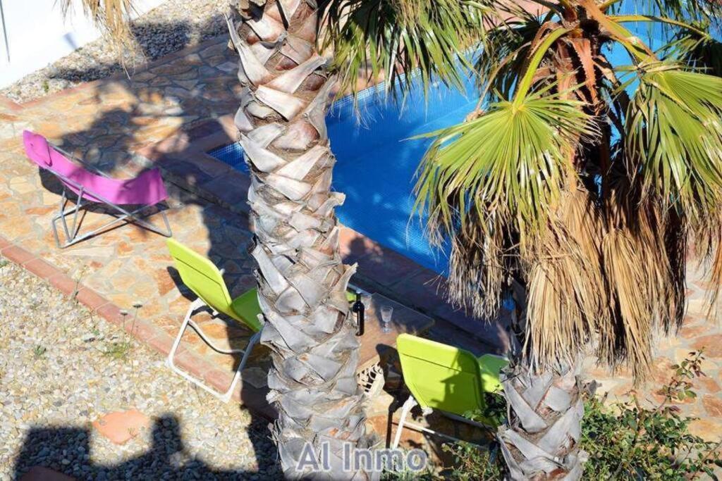 Las Palmeras - Ein Stueck Vom Paradies - Behagliches Haus Mit Pool Альгодоналес Экстерьер фото