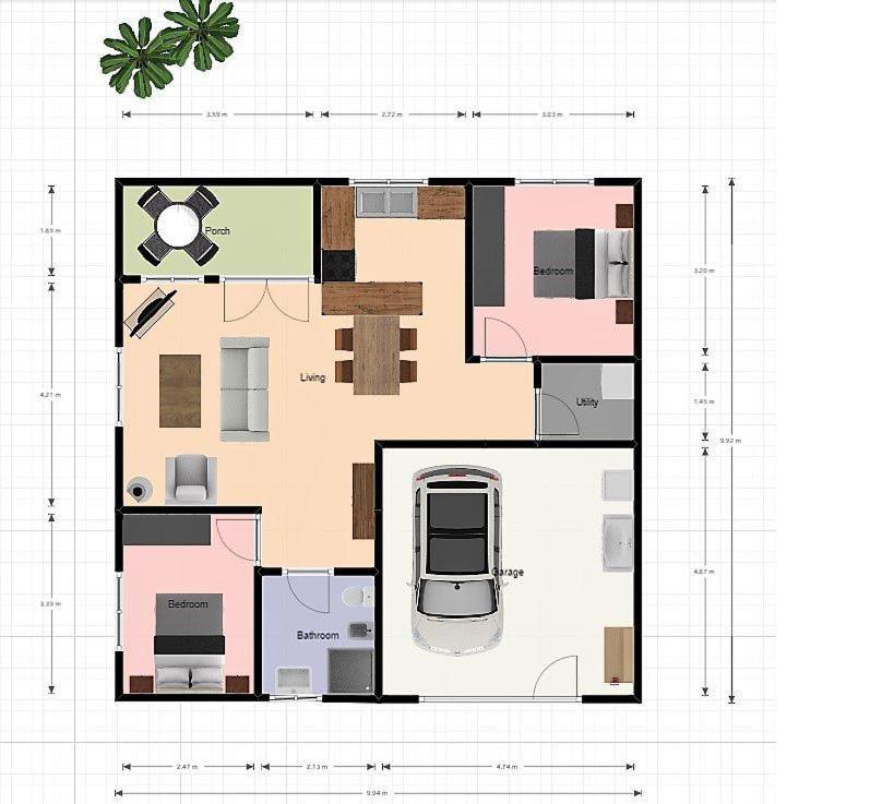 Las Palmeras - Ein Stueck Vom Paradies - Behagliches Haus Mit Pool Альгодоналес Экстерьер фото
